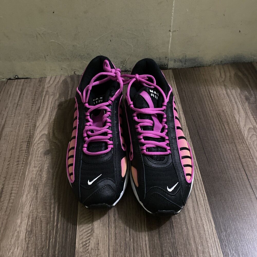 Nike Air Max Tailwind - Black and Pink Women's Athletic Shoes